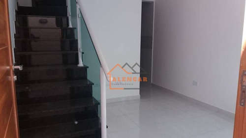 Sobrado Com 2 Dormitórios À Venda, 55 M² Por R$ 219.000,00 - Cidade Líder - São Paulo/sp - So0093
