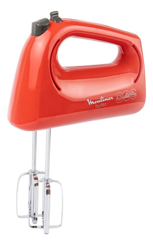 Batidora De Mano Moulinex Facilita Roja Sx1505ar 3 Velocidad Color Rojo Frecuencia 1