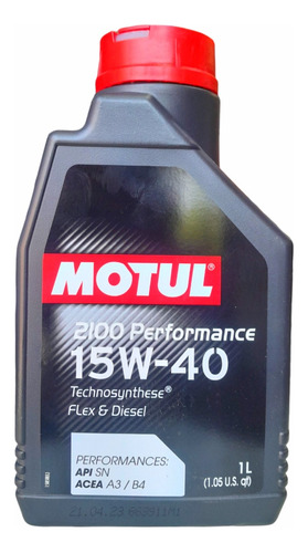 Aceite 15w 40 Semisintetico 2100 Motul