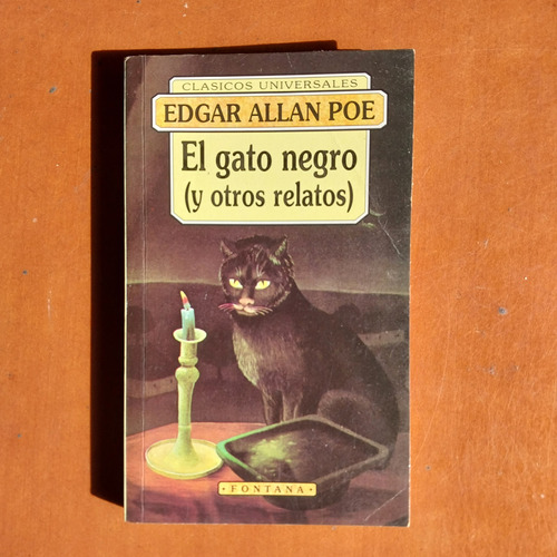 Libro El Gato Negro Y Otros Relatos Edgar Allan Poe Terror