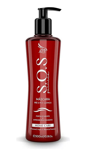 Máscara Pós E Pré Progressiva Sos Zap Original 300ml