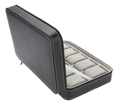 Capa Coletora De Viagem Watch Storage 10 Grids Display Com Z