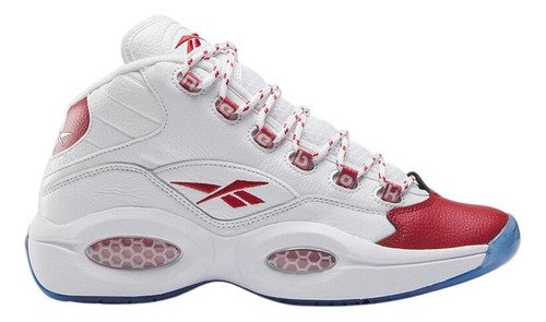 Tenis Reebok Question Mid Red Toe Hombre