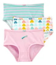Comprar Pack 3 Bombachas De Algodón Estampadas Carters 3j281810