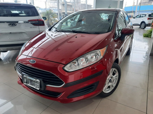 Imagen 11 de 25 de Ford Fiesta S Sedán Plus 2014 106.000 Km. Bordó, Batería Nva