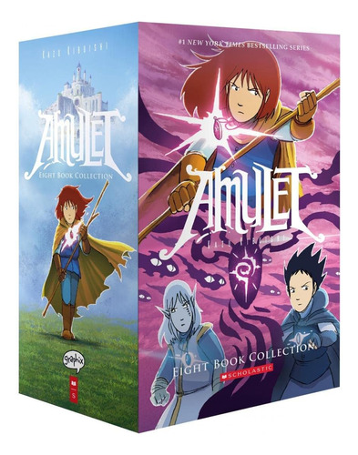 Libro Amulet #1-8 Box Set, En Ingles, Tapa Blanda