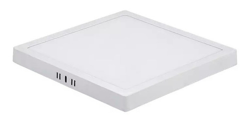 Foco Cuadrado Luz Led Color Blanco De 18w. 6.500k