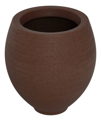 Vaso Oval 62x45cm Polietileno Sem Prato Fibrarte