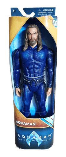 Figura Aquaman Traje Azul And The Lost Kingdom - Premium