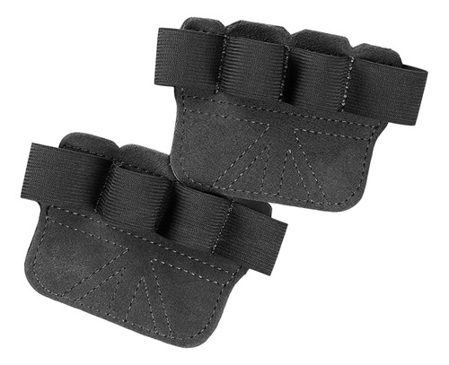 Almohadillas De Agarre Para Levantamiento De Gris Oscuro