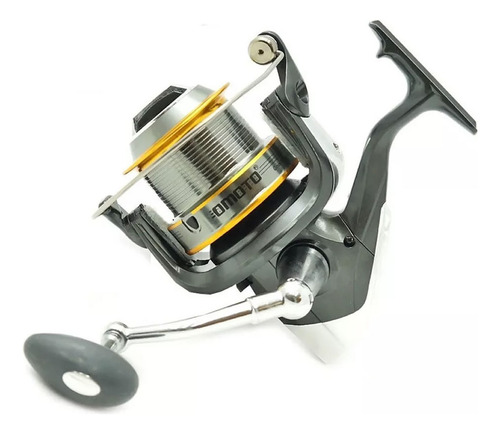 Reel Omoto Ktf 7000 Casting Lance Costa Carrete Conico Mar Color Plateado Lado De La Manija Derecho/izquierdo