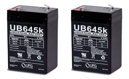 6 V 4,5 Amp Horas De Sla, 4,5 Ah Batería Recargable Sellada