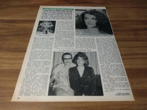 (i110) Ann Margret * Clipping Revista 1 Pg