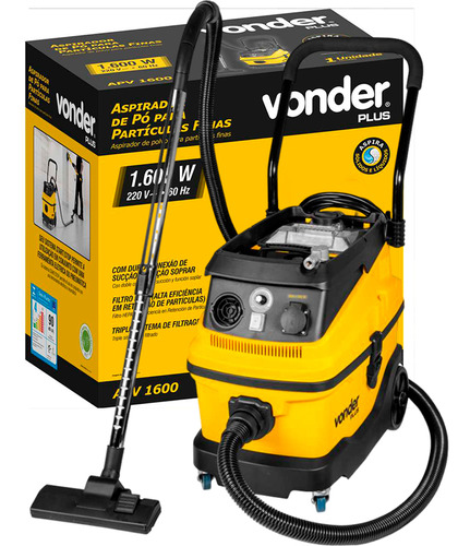 Lixadeira Roquite Lrv350 + Aspirador Apv1600 Vonder