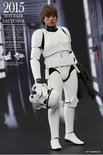 Hot Toys Luke Skywalker Disguise Stormtrooper 1/6 Muy Raro