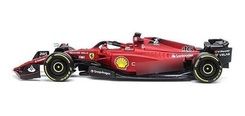 Miniatura F1 Ferrari F1-75 Leclerc #16 2022 1/43 Bburago