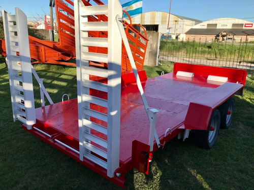 Imagen 5 de 12 de Trailer Balancin De 5x2 C/rampas Para 5tn Nuevos Disponibles