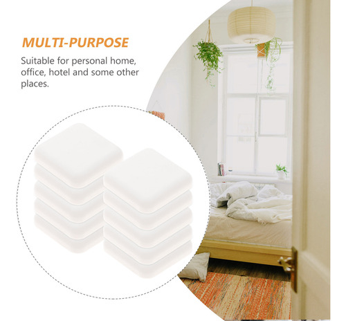 Protector De Pared De Silicona Para Manija De Puerta, 10 Uni