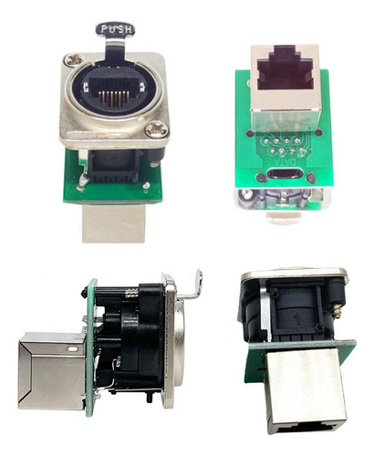 Asd Enchufe De Chasis Ethercon Rj45, Panel De