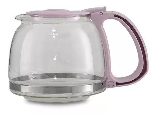 Cafetera Britânia Inox Plus BCF18 semi automática rosa de filtro