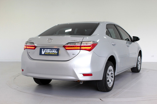 Imagem 2 de 14 de Toyota Corolla 1.8 Gli Flex 4p Automático Cvt - 2019 - Cinza