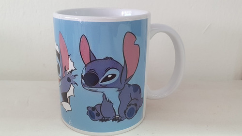Imagen 3 de 3 de Taza Stitch Caras