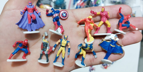Figura Miniatura Marvel / Dc 3 Cm Zerboz A Elegir (Usado)