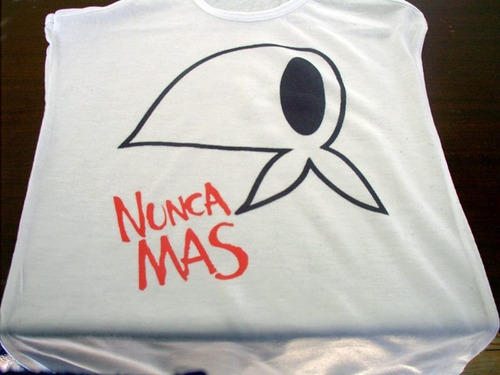 Imagen 7 de 9 de Remeras Memoria Pañuelos Madres Plaza De Mayo Varios Diseños
