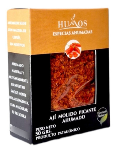 Ají Molido Picante Ahumado X 50 Gr -humos