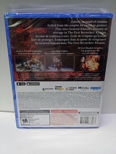 The Firts Berserker Khazan Ps5 Nuevo Sin Abrir