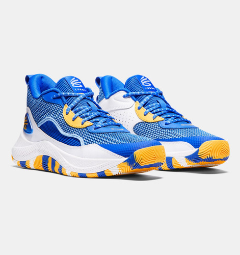 Tenis Under Armour Curry 3z 24 Calzado Deportivo Basquetbol Azul