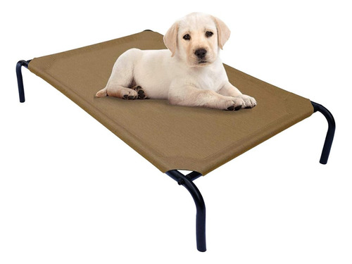 Phyex Heavy Duty Steel-framed Portable Elevated Pet Bed, Ele