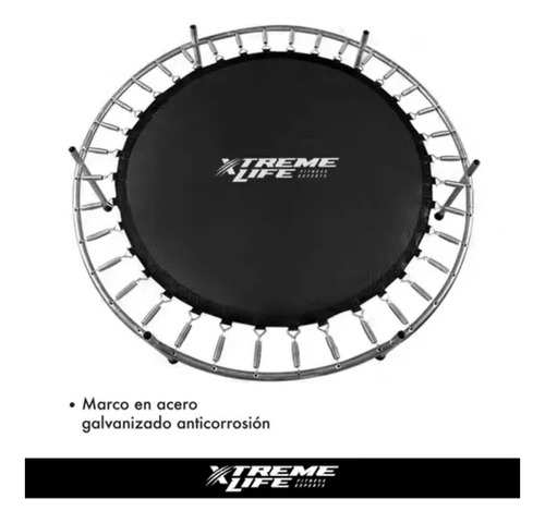Cama Elastica Pequeña 1.4 Metros 4.6 Pies Rosa Con Malla