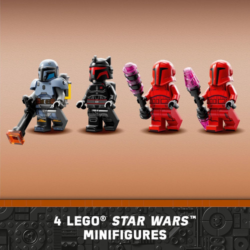 Lego Star Wars: The Mandalorian Paz Vizsla Y Moff Gideo...