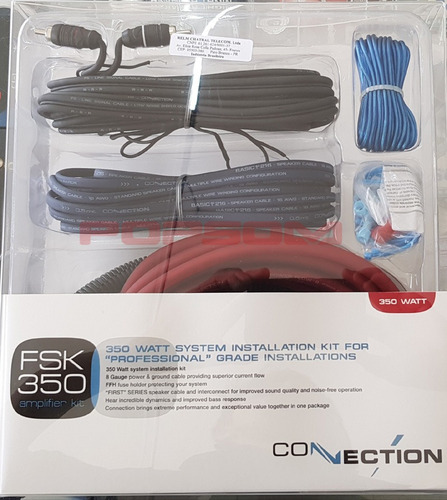 Imagem 3 de 4 de Kit Instalação De Som Connection Fsk 350