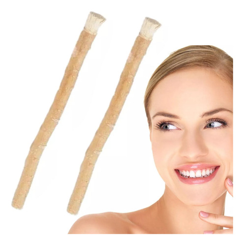Nuevo Paquete De 2 Cepillos De Dientes Naturales Miswak