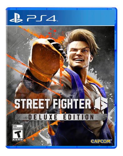 Street Fighter 6 Deluxe Edition Formato Físico Ps4 Original