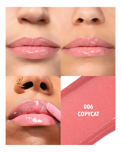 Lip Glaze Oil Plumper Gloss Voluminizador Moira 006 Copycat
