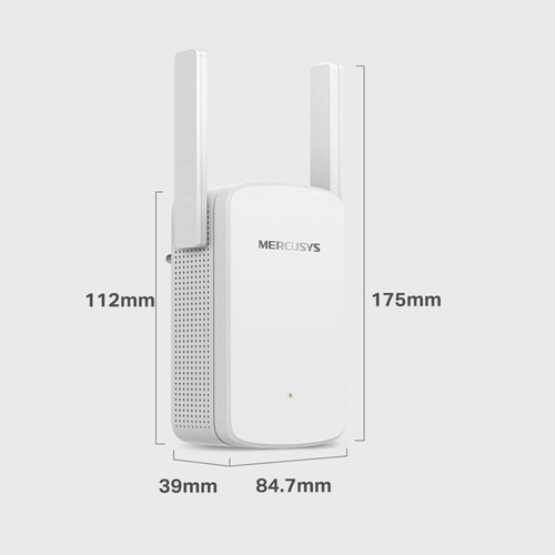 Repetidor Wi-fi Mercusys Me30 Ac1200 2 Antenas Branco