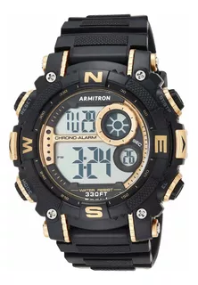 Reloj Hombre Armitron 40-8284gbk Cuarzo Pulso Negro En