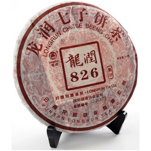 Yunnan Longrun Pu-erh Tea Cake-826 (year 2006,fermented, 357