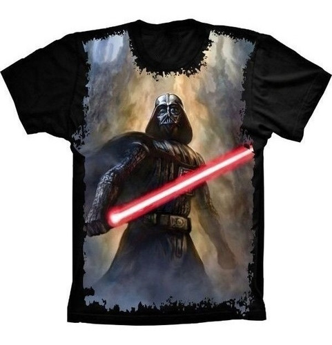 Camiseta Estilosa 3d Fullprint - Personagens Dv Sabre