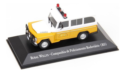 Miniatura Rural Willys Viamão - Carros De Serviço 1/43