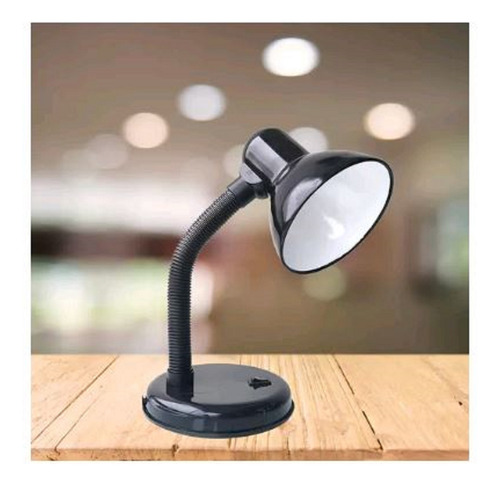 Luminaria De Mesa Taschibra Articulável Preta