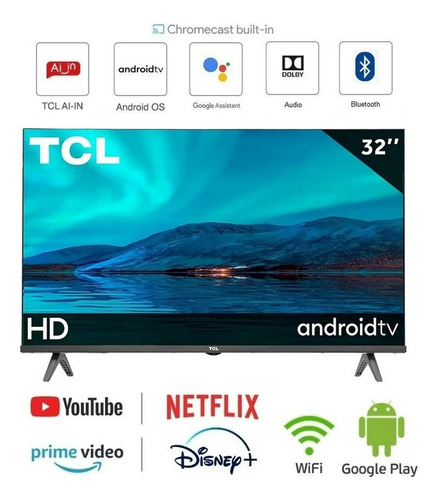 Pantalla Tcl Led Smart Tv De 32 Pulgadas Hd 32s331 Sellada (Usado)