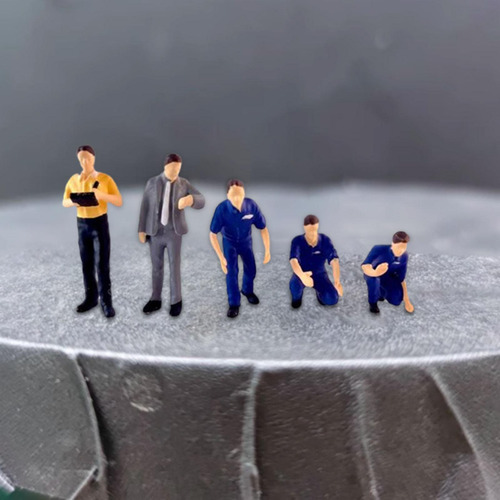 Figuras De Diorama 1/64, 5 Piezas, Reparador De Estilo B