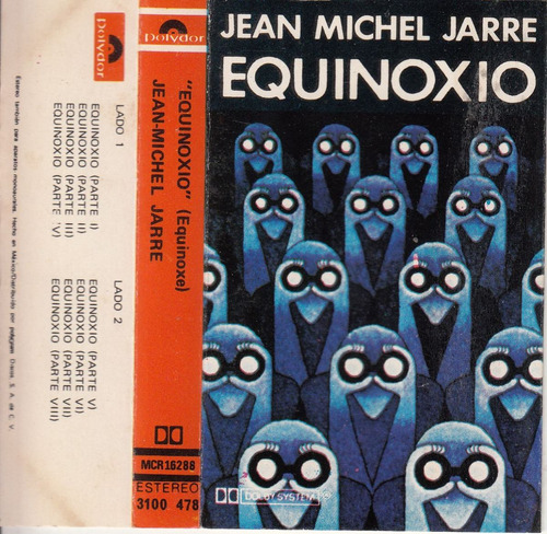 Jean Michel Jarre Equinoxio Cassete Spanish Title Error