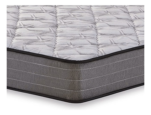 Colchón Piero Nova Pillow Top 160x200x28 Chol Gris Oscuro
