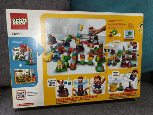 Lego Super Mario Set De Creación: Tu Propia Aventura 71380 366 Mario Bros (Usado)