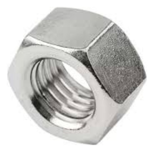 Tuerca Hexagonal Zinc 3/8 - G2 Unc - 100 Unidades